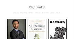 Desktop Screenshot of elifinkel.com
